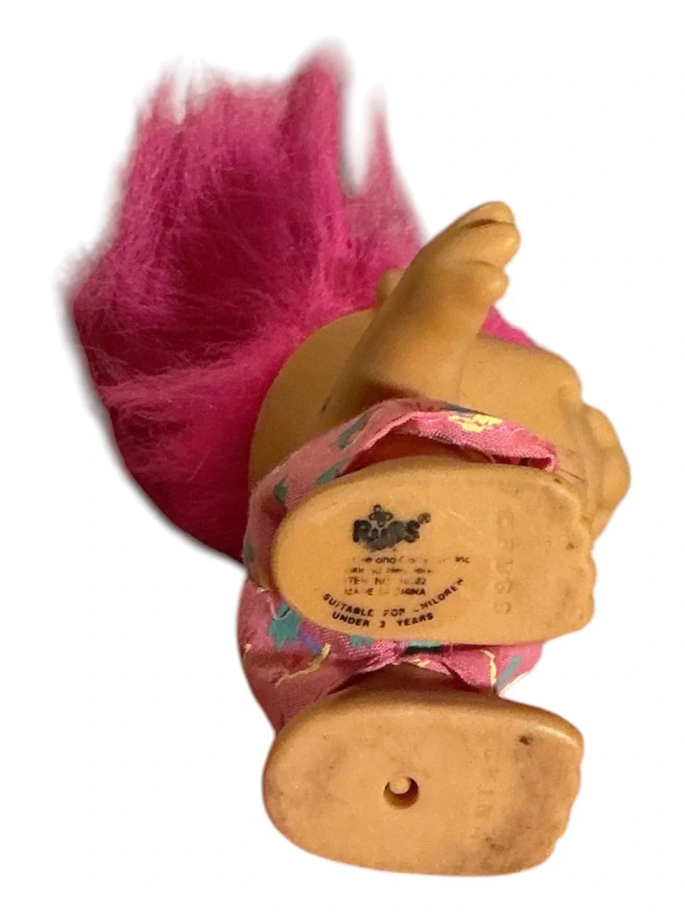Trolls Brand Pink-Haired Troll with Purple Graduation Cap
